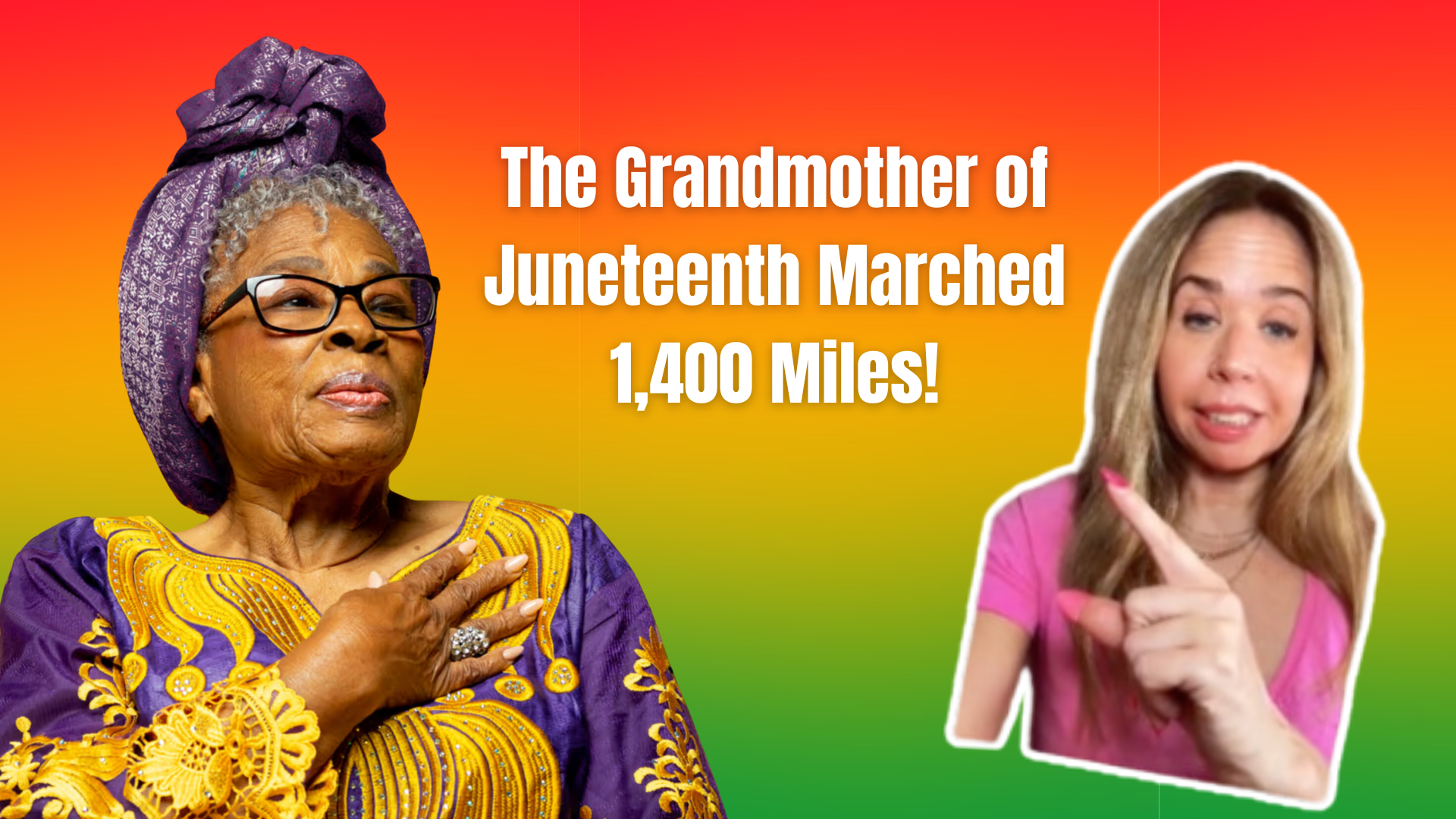 Opal Lee: A History Chat with Sari Beth Rosenberg