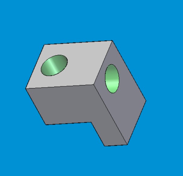 Edge Screw Right Angle Block Fixturing Machining Blueprint