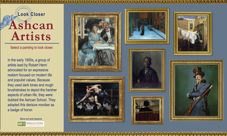 Look Closer: Ashcan Artists