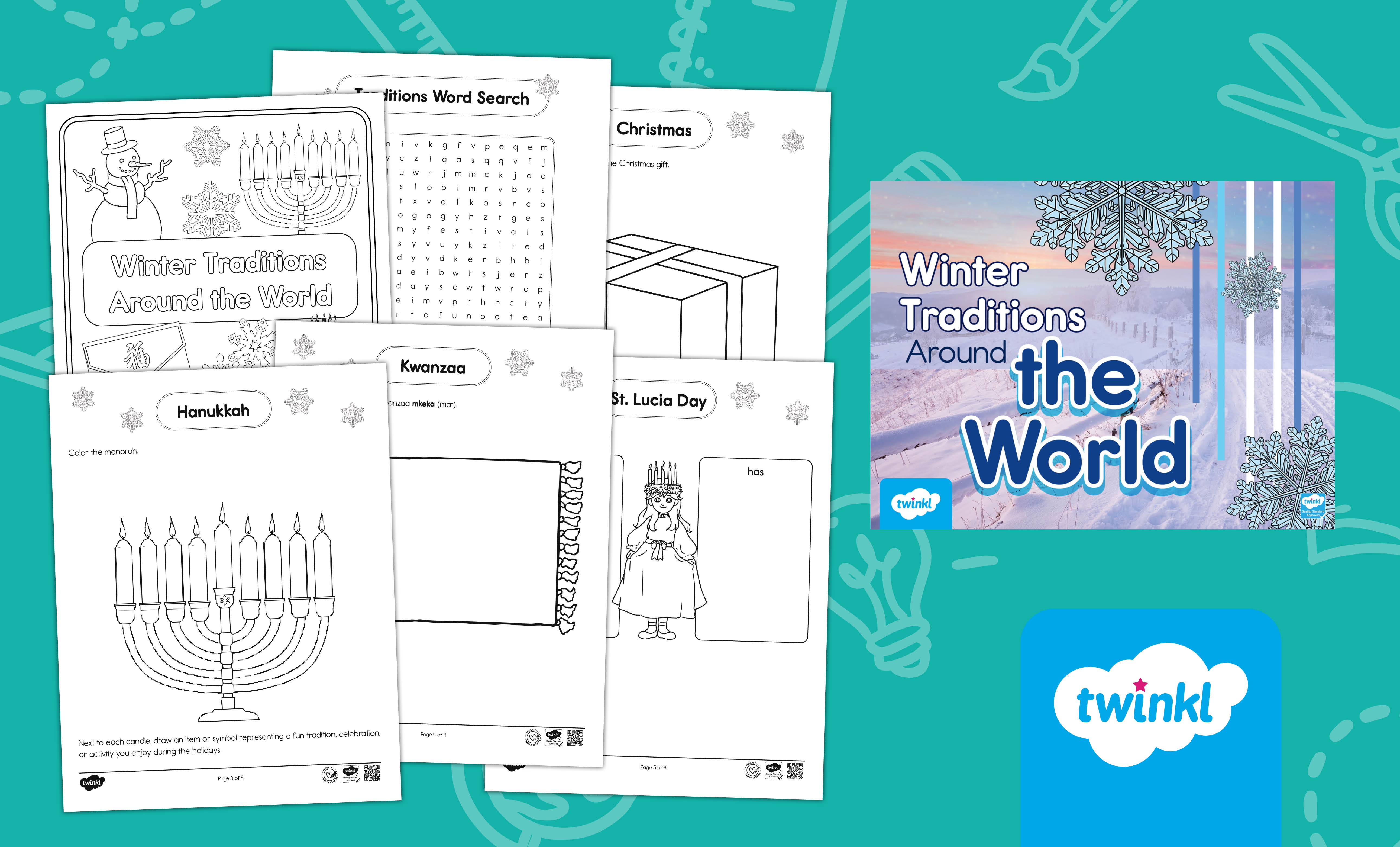 Winter Traditions Around the World of K-2nd Grade